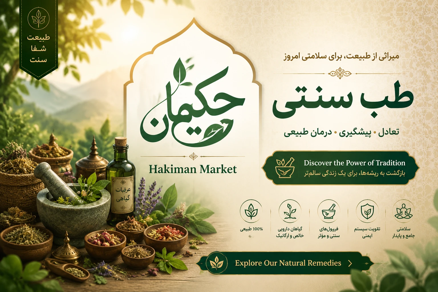 در مسیر سلامت، با طبیعت هم‌قدم